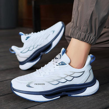 Damen Sport Sneaker mit Dämpfung Weich Laufsohle