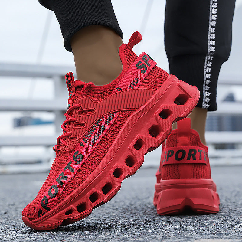 Damen Laufschuhe Sportlich Elastisch Mit Weicher Sohle