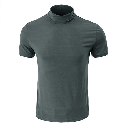 Herren T-Shirt Stehkragen Modern Berlin Style