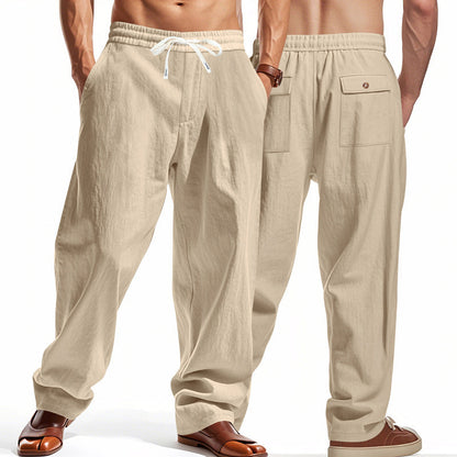 Herren Strandhose Leicht Elastisch Mit Taschen Sommer