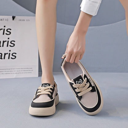 Damen Sneaker Bequem Luftig Mesh Trendy