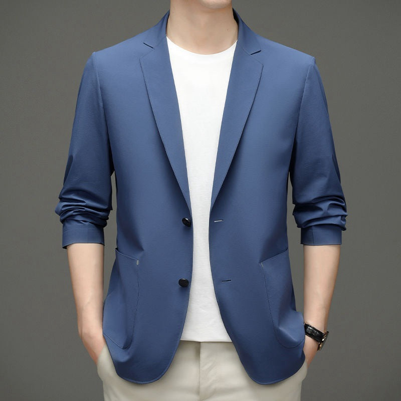 Herren Blazer Langarm Modern Casual