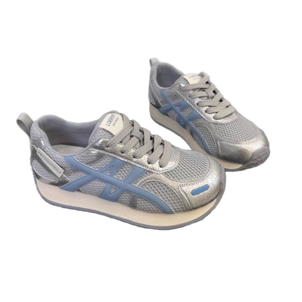 Damen Sneaker Sport Mesh Laufschuhe Bequem Modern