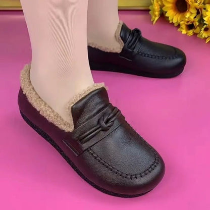 Damen Hausschuhe Warm gefüttert Plüsch Schuhe Winter