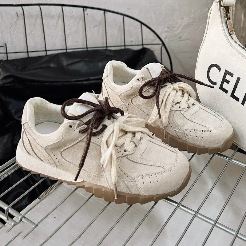 Damen Sneaker Trendy Sportlich Weiß - BerlinGlamour