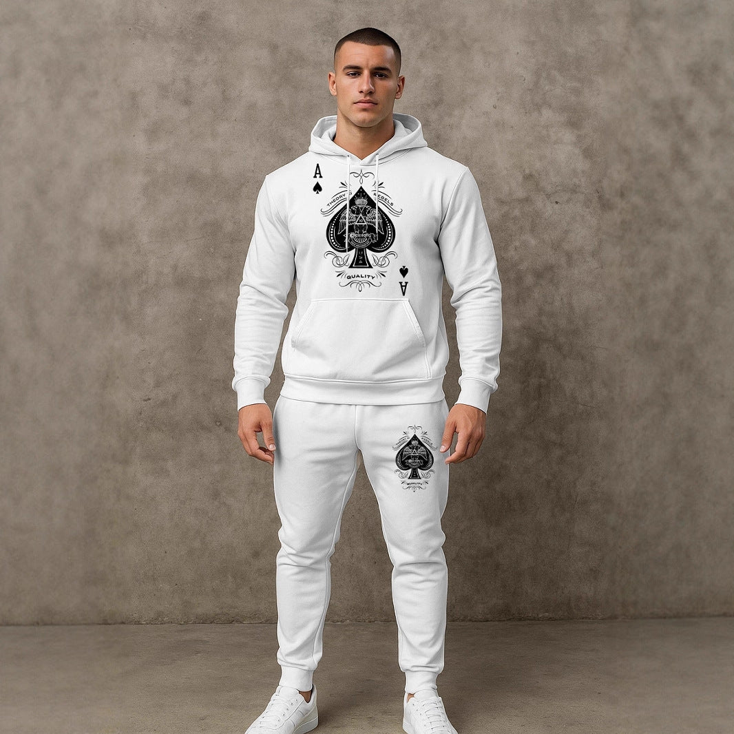 Herren Hoodie Sportlich mit Grafik-Design - BerlinGlamour