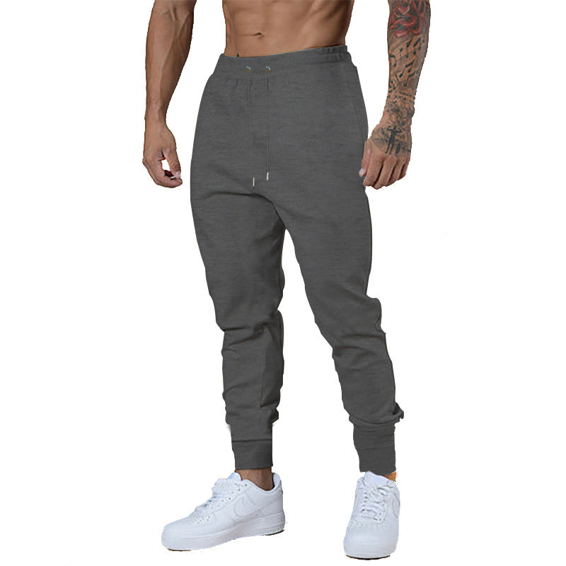 Bequeme Herren Sporthose Elastisch Mit Bügelfalte