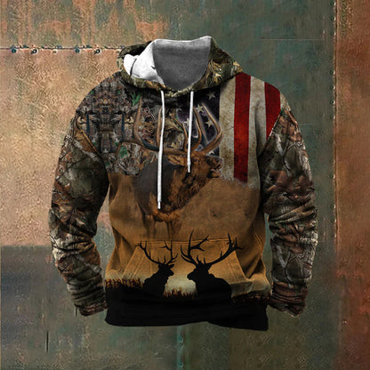 Herren Kapuzenpullover Berlin Druck Pullover Cool