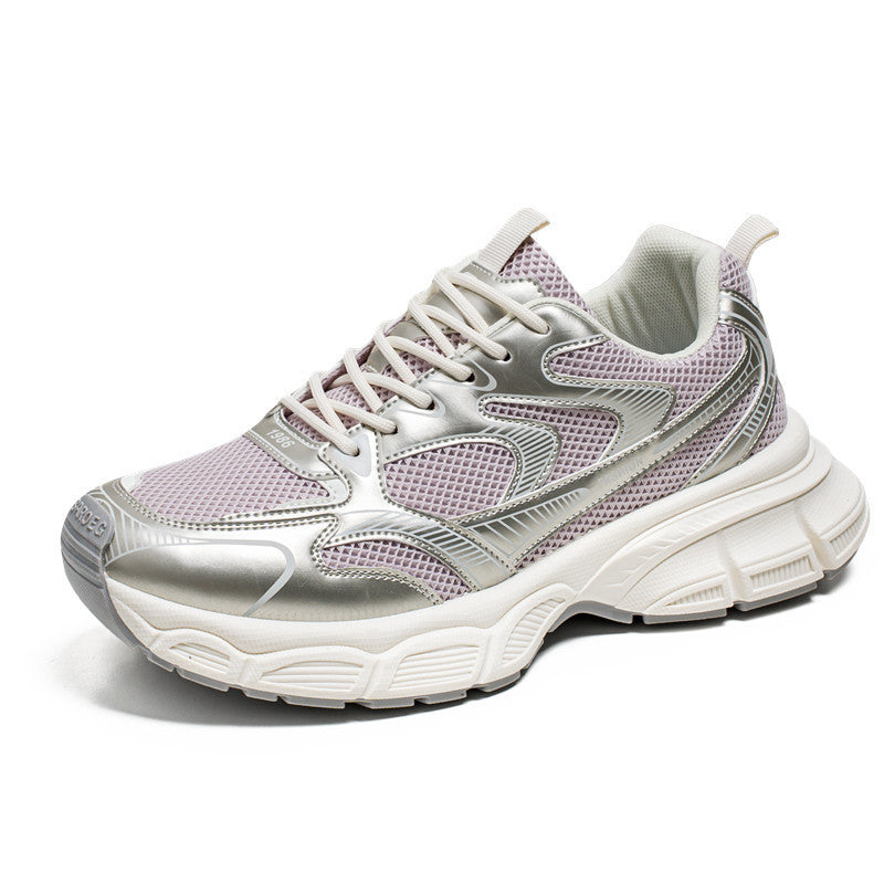 Damen Sport Sneaker Atmungsaktiv Mesh Komfort Schuhe