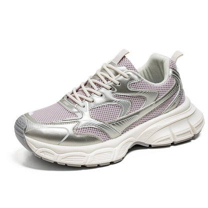 Damen Sport Sneaker Atmungsaktiv Mesh Komfort Schuhe