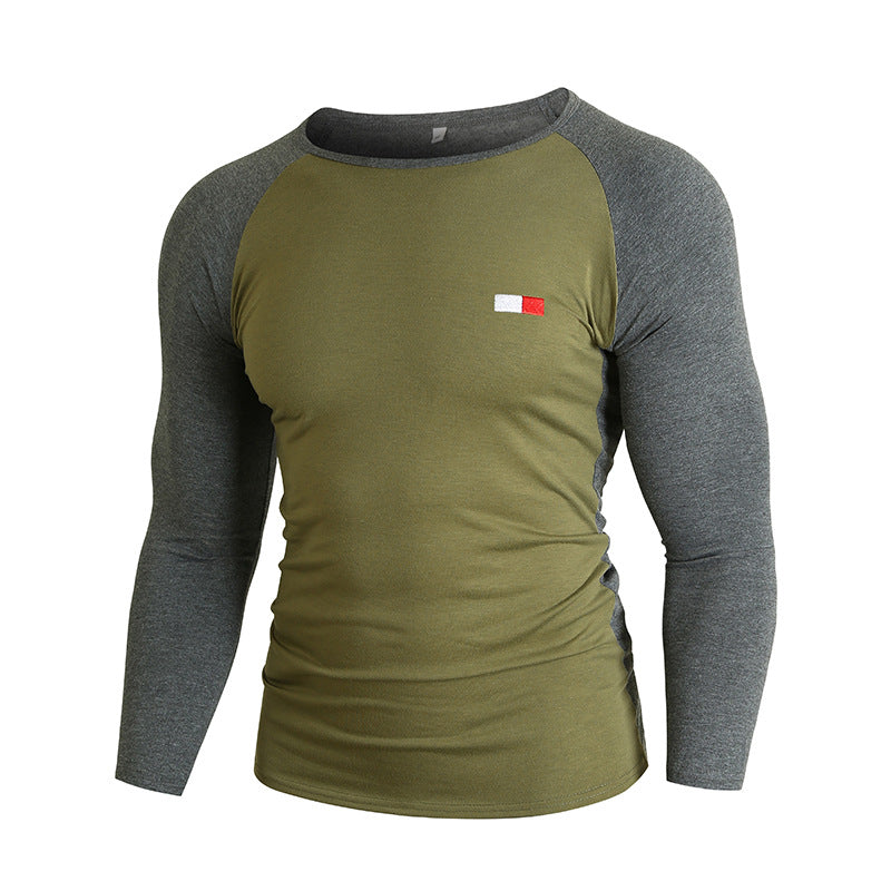 Herren T-Shirt Langarm Baumwolle Weich Berlin Style