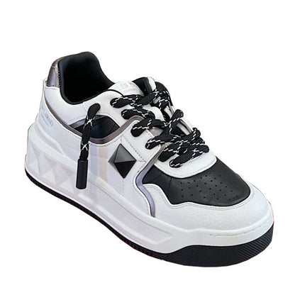 Damen Sneaker Chunky Bequem atmungsaktiv Rutschfest