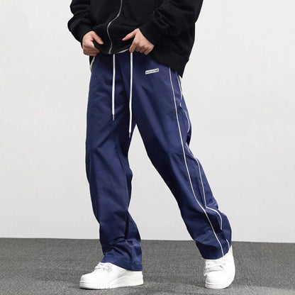 Herren Jogginghose Elastisch Mit Kontraststreifen Sportlich