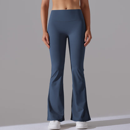 Fitnesshose Damengröße mit Hochem Bund Formende Leggings