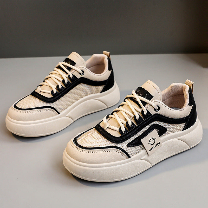 Damen Sneaker Sportlich atmungsaktiv Elastisch