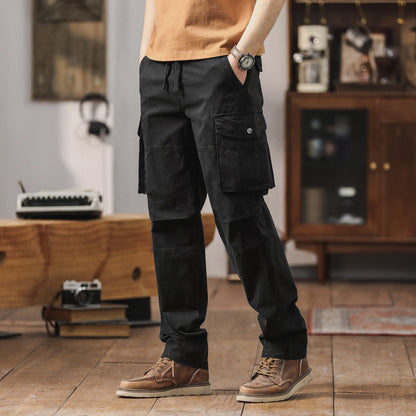 Herren Cargohose Multifunktional Strapazierfähig Mit Taschen