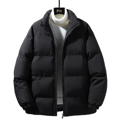 Herren Steppjacke Warm Elastisch High Kragen