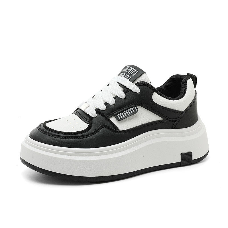 Damen Plateau Sneaker Trendig Bequem mit Dämpfung