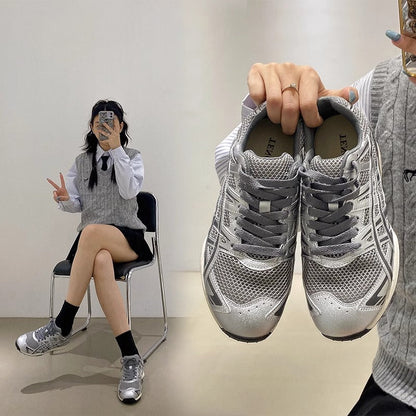 Damen Sportschuhe Atmungsaktiv Komfortabel Laufschuhe Frauen