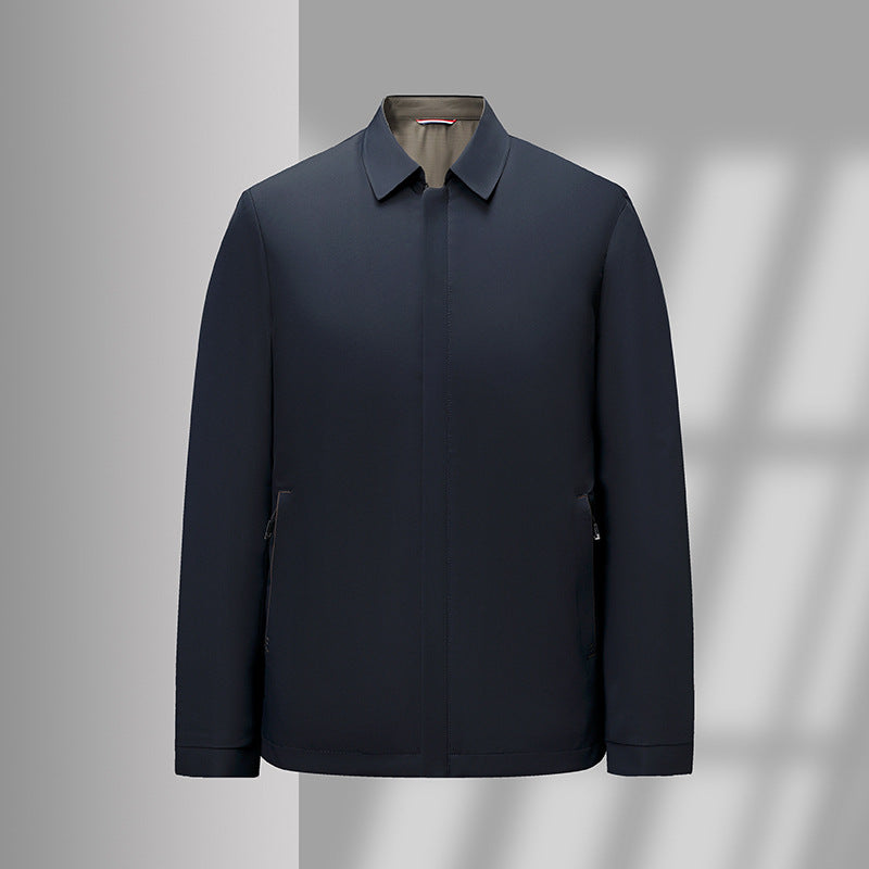 Herren Windjacke Elegant Modisch Wasserabweisend