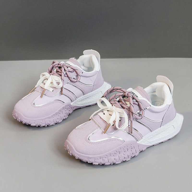 Damen Sneaker Sportlich Luxus Atmungsaktiv