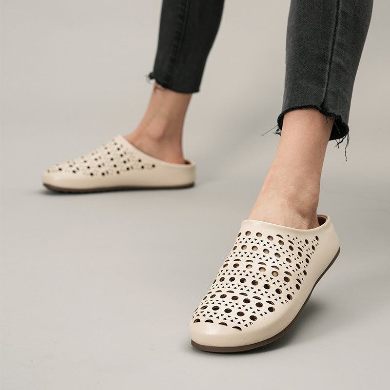 Damen Clogs atmungsaktiv Mesh Bequem Flexibel