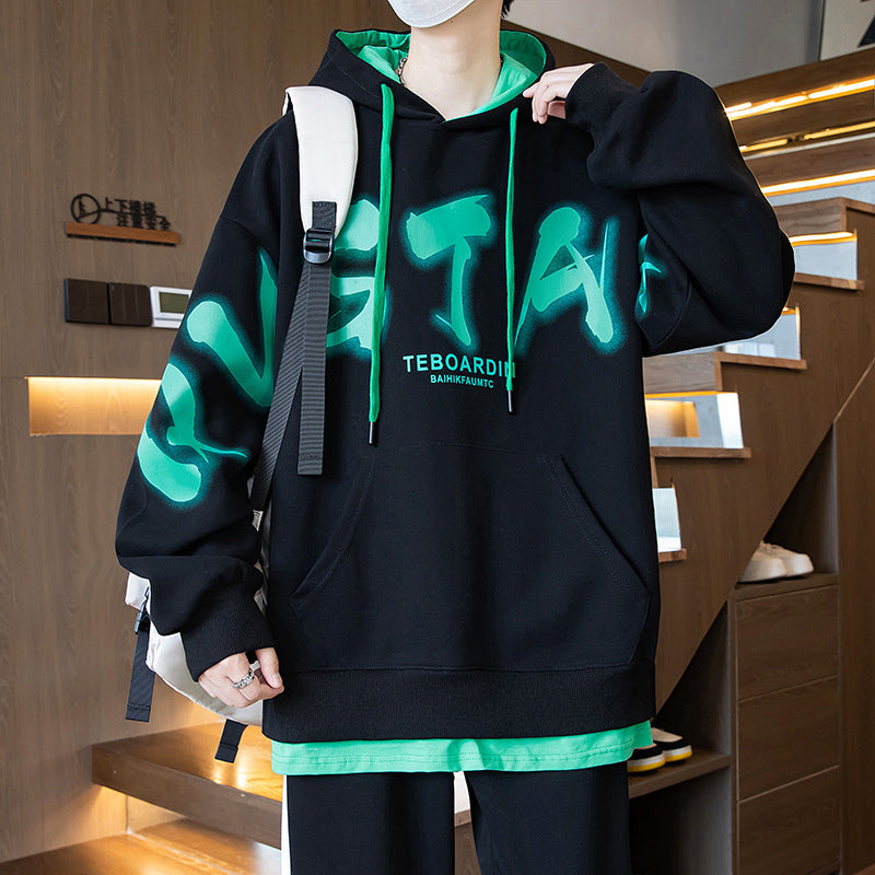 Kapuzenpullover Unisex Grafikdruck Berlin Style Modern - BerlinGlamour