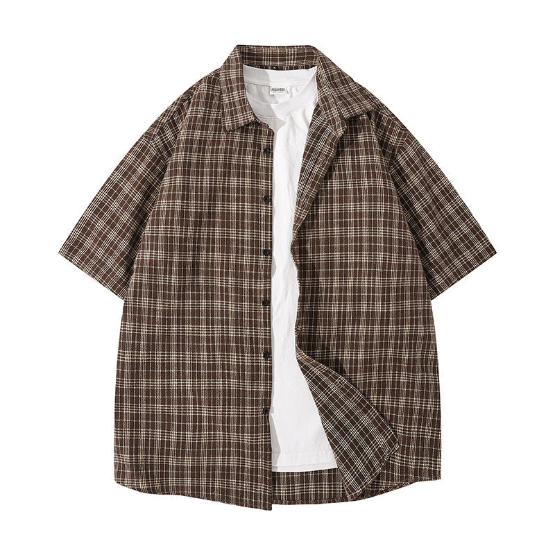 Herren Karo-Hemd Oversized Lässig Modern - BerlinGlamour