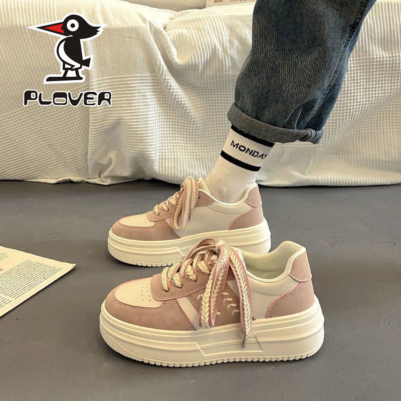 Damen Sneaker Chunky Plattform Modisch Auffällig