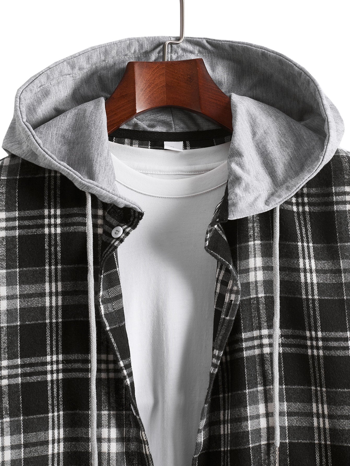 Herren Übergangsjacke mit abnehmbarer Kapuze Modern Sportlich