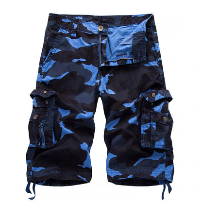 Männer Taktische Cargoshorts Mit Vielen Taschen Verstellbar
