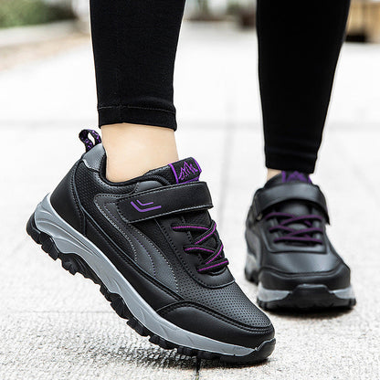 Damen Sneaker Sportlich atmungsaktiv Velcro Schuhe