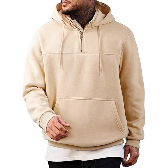 Herren Pullover Kapuzenpullover Modern mit Kängurutasche
