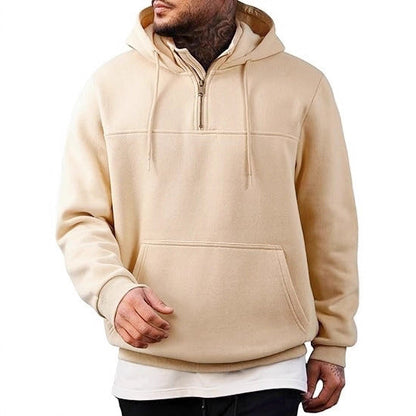 Herren Pullover Kapuzenpullover Modern mit Kängurutasche
