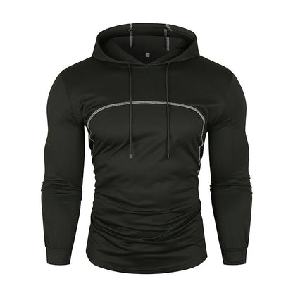Herren Kapuzenpullover Atmungsaktiv Modern Sportlich