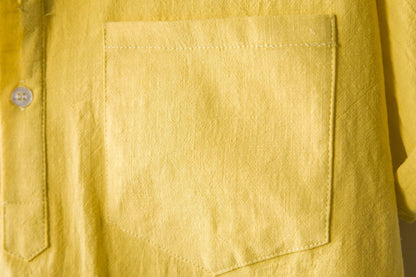 Herren Kurzarmhemd Modern mit Reißverschluss Brusttasche