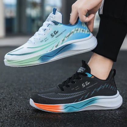 Damen Laufschuhe Sportlich Atmungsaktiv Weiß
