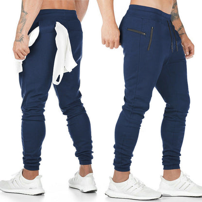 Herren Jogginghose Slim Fit Sportlich Grau