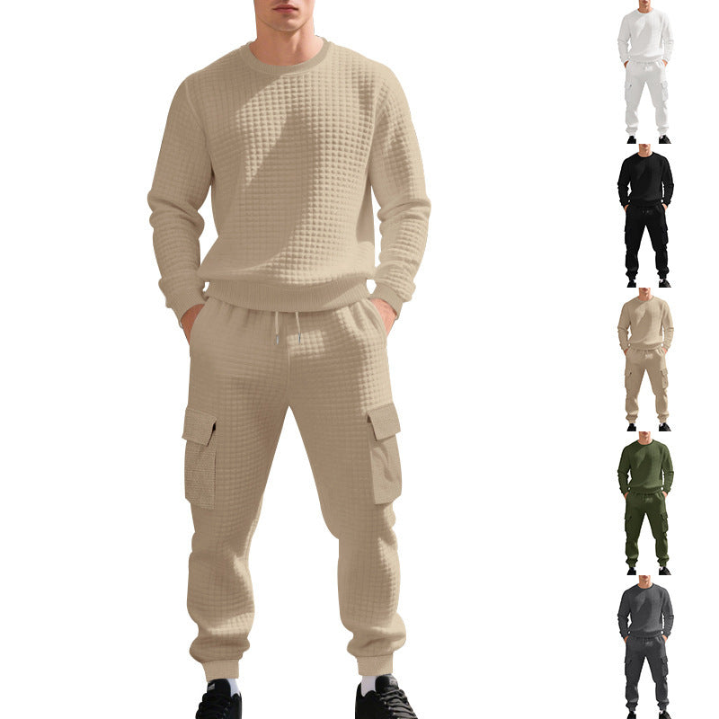 Herren Sport Set Sweatshirt und Cargo Hose Freizeit - BerlinGlamour