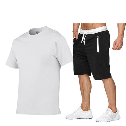 Herren Sportbekleidung Set: T-Shirt und Shorts Casual Style