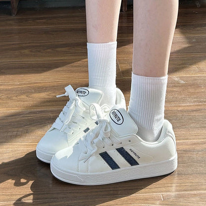 Damen Sneaker Sportlich Robust Klassisch