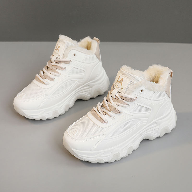 Damen Sneaker High-Top Isoliert Rutschfest