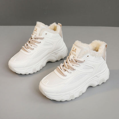 Damen Sneaker High-Top Isoliert Rutschfest