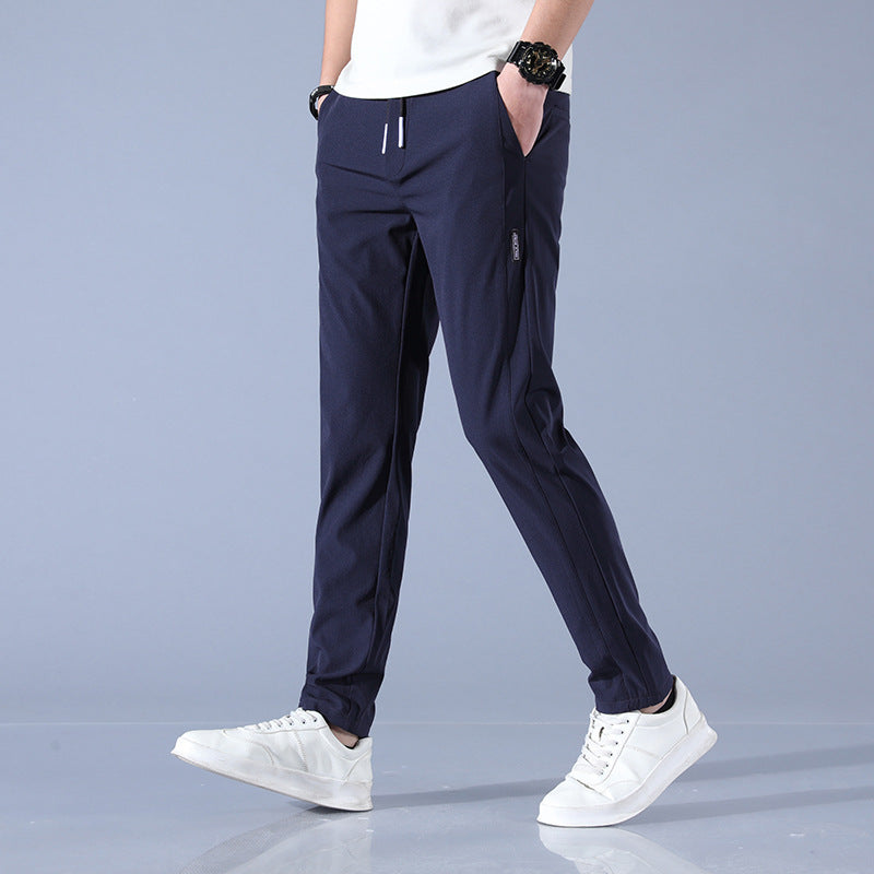 Herren Sportpants mit Kordelzug und Reißverschlusstaschen