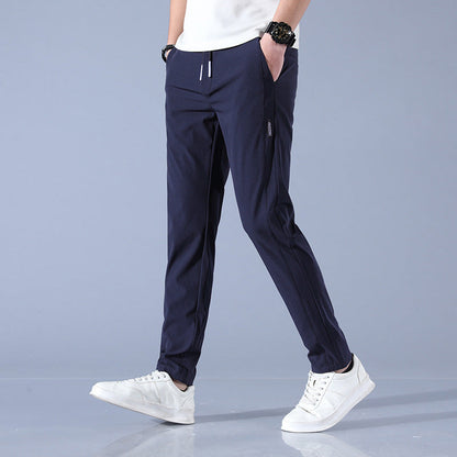 Herren Sportpants mit Kordelzug und Reißverschlusstaschen