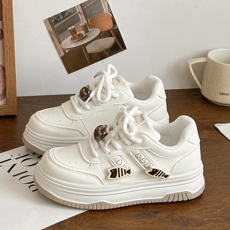 Damen Sneaker Niedrigprofil mit Tiermotiv Trendy Frauen Schuhe - BerlinGlamour