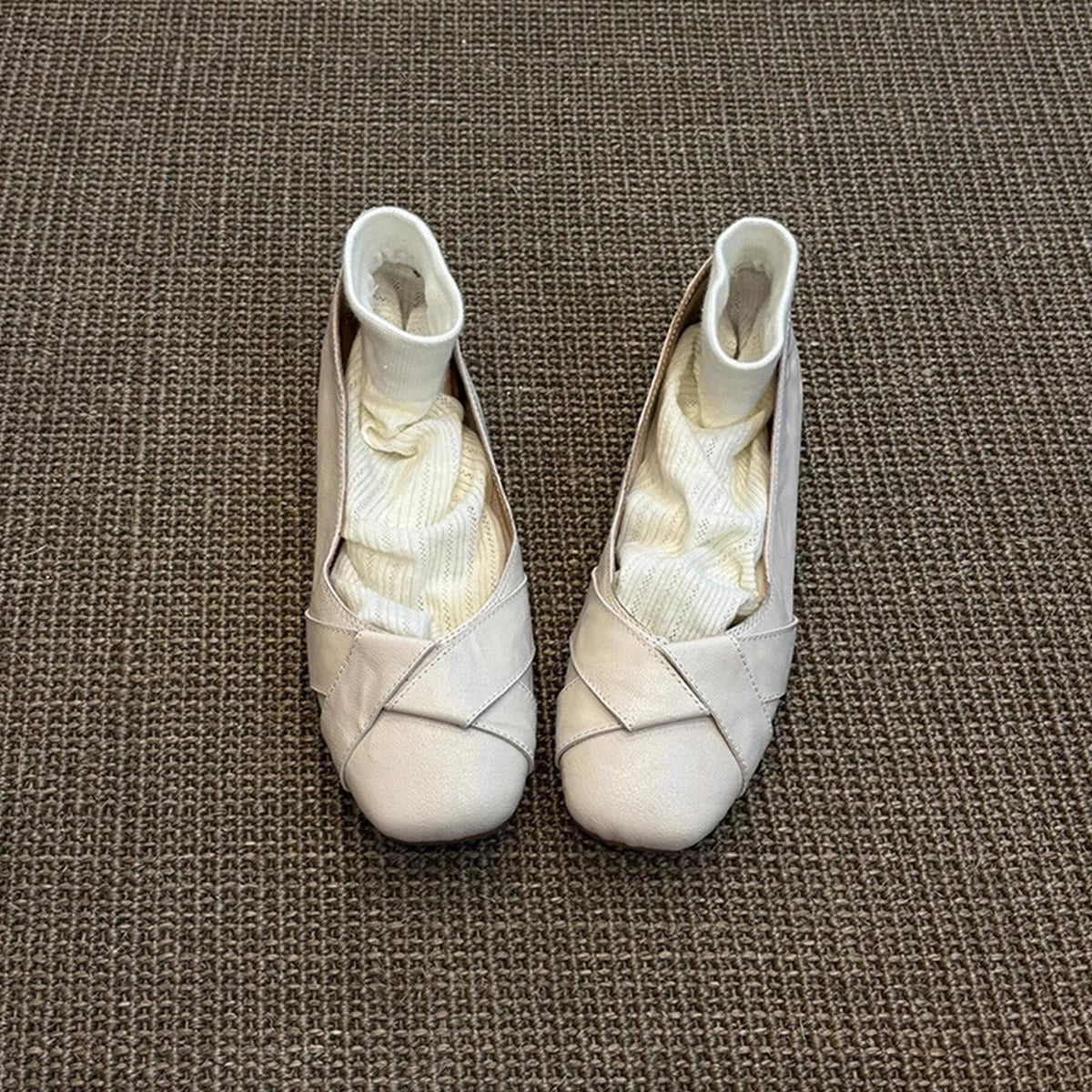 Damen Ballerinas Weich Flexible Schuhe Bequem