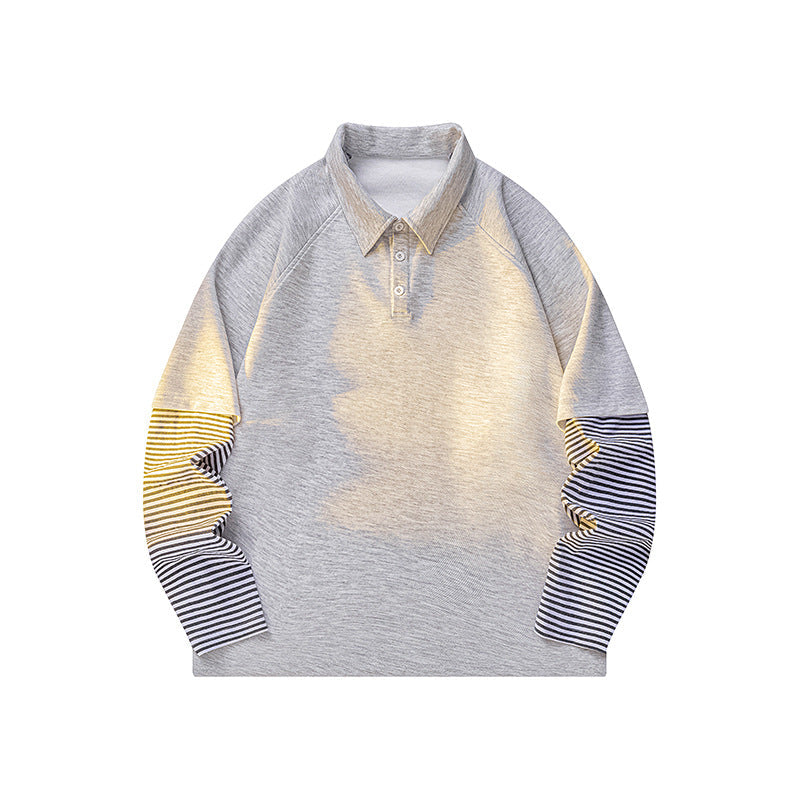 Herren Langarm-Shirt Sportlich Modern - BerlinGlamour
