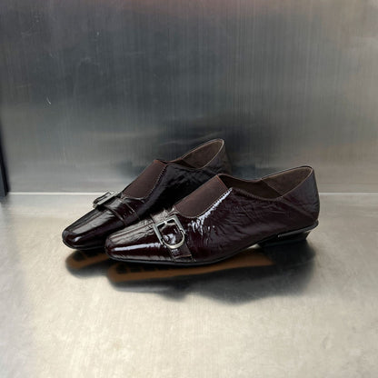 Damen Slipper Elegante mit Schnallenverschluss und Weichem Innenfutter
