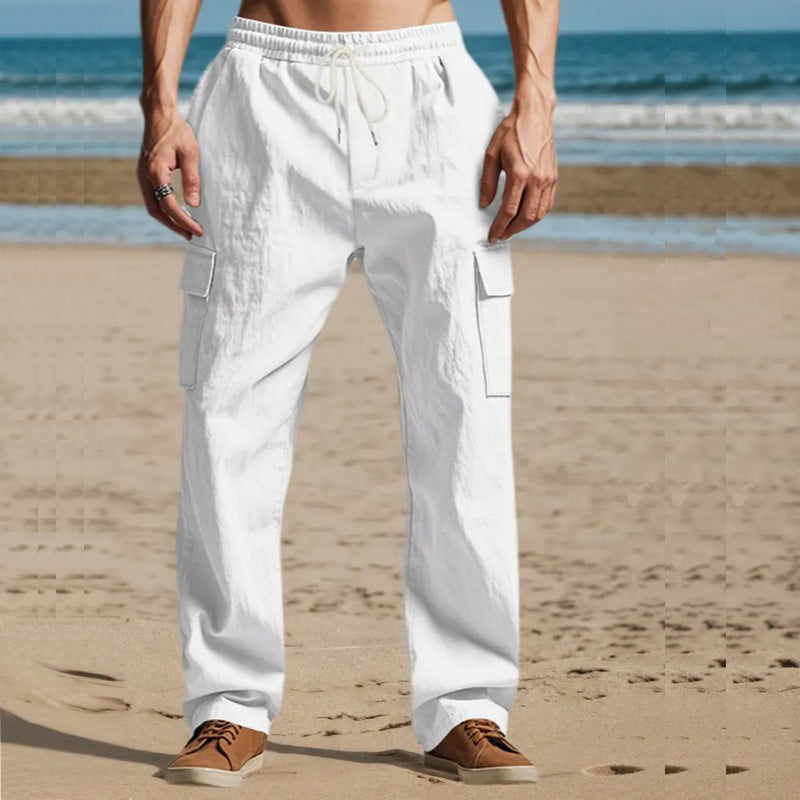 Herren Cargo-Hosen Bequem Funktional Modern
